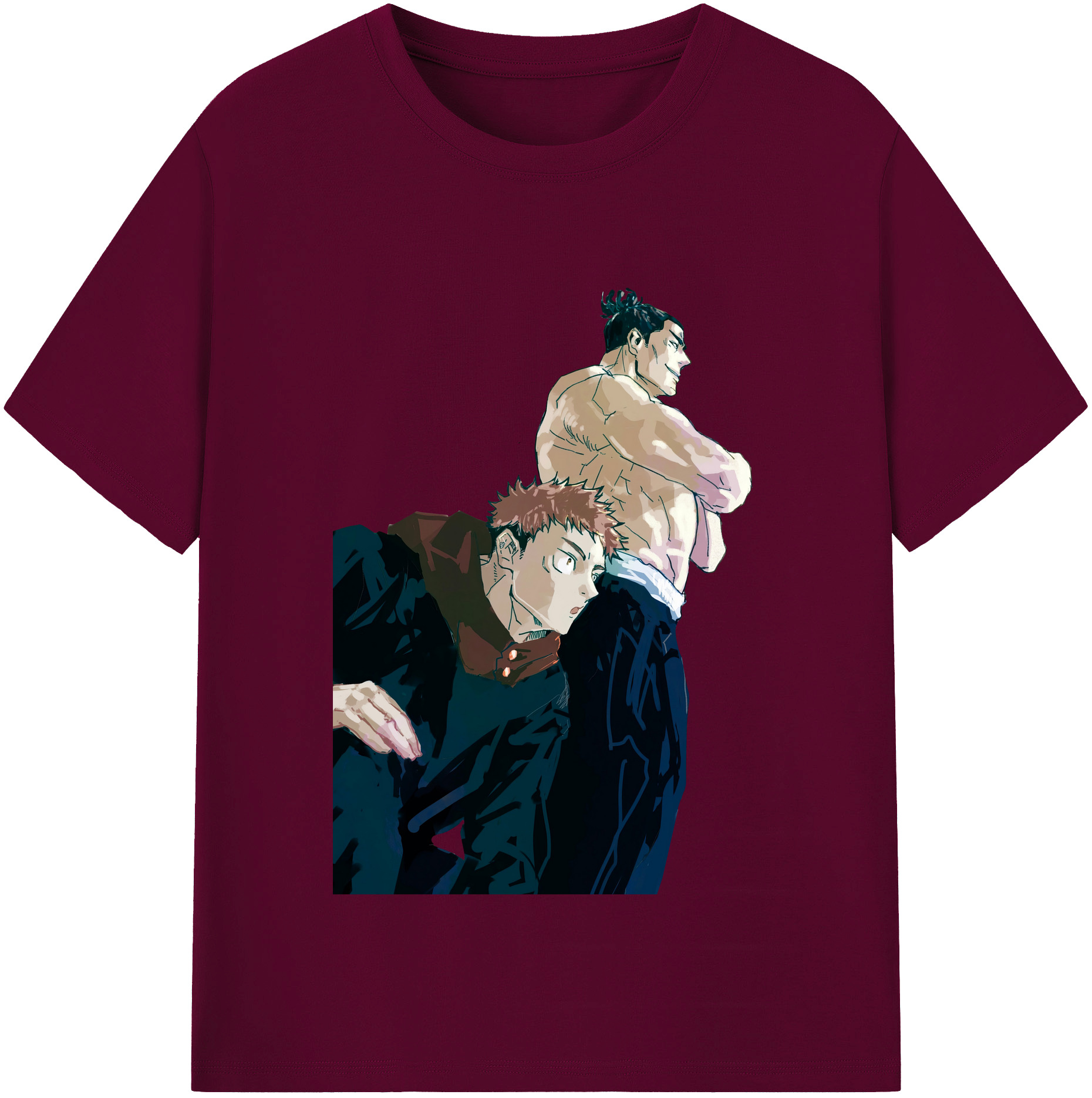 （画像用） 呪術廻戦 Jujutsu Kaisen レディースカジュアルプリントTシャツ（綿100％）